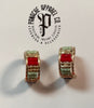 Beaded half hoop earrings-3 colors