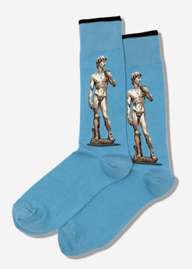 Men’s Michelangelos David Sculpture Socks