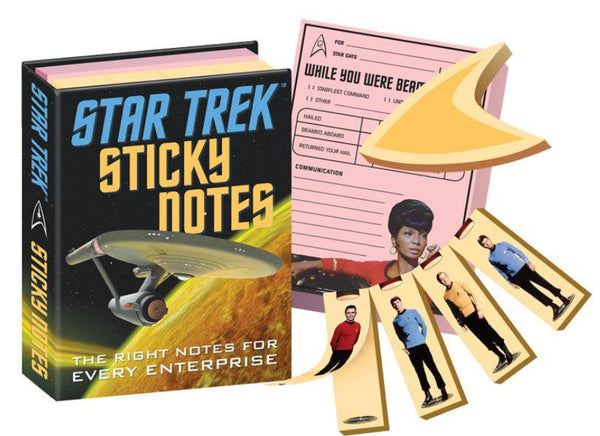 Star Trek stickey notes by The Unemployed Philosophers Guild - Jilly's Socks 'n Such