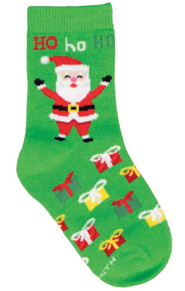 Santa presents kids’ socks