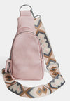Rhea Crossbody-Dusty Pink - Jilly's Socks 'n Such