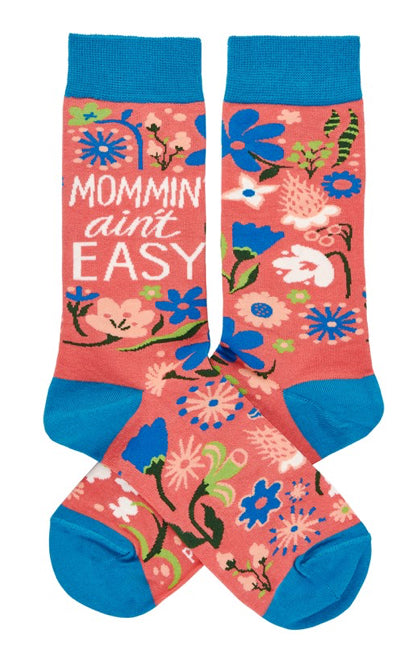 Mommin’ ain’t EASY Socks - One Size - Jilly's Socks 'n Such