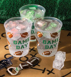 Game Day Tailgate Party Cups - 10 per package