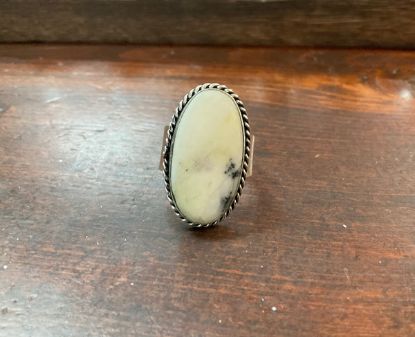 Anju Adjustable Semiprecious Stone Rings - Jilly's Socks 'n Such