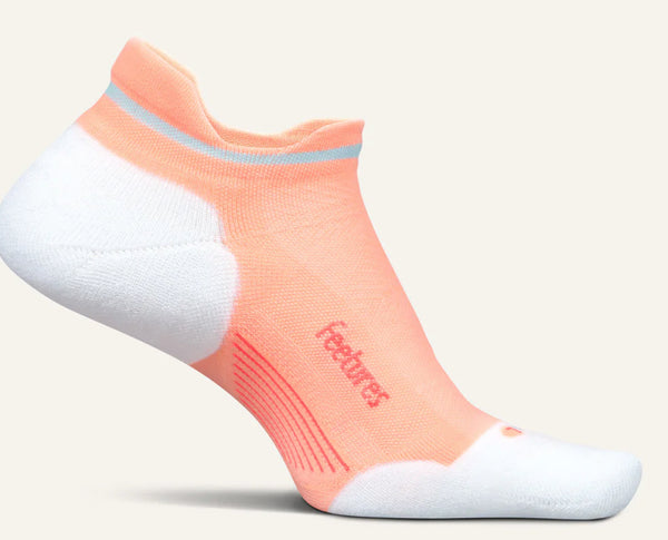 Elite Max cushion no show tab socks by Feetures- “Vibrant Reef”