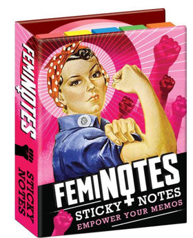 “FemiNOTES” stickey notes by The Unemployed Philosophers Guild