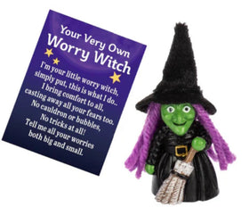 Worry Witch pocket charm with sentiment card