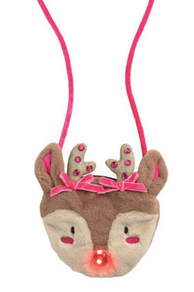 Light Up Reindeer Purse