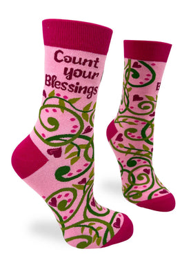 Count Your Blessings Women’s Crew Socks