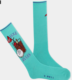 Men's “Active 19th Hole Rules” Golf Socks