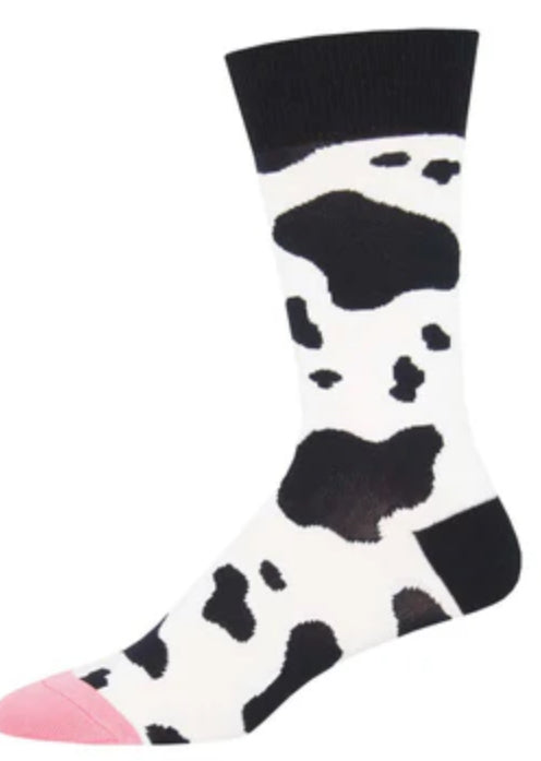 Men's Moooo! Cow Socks