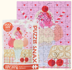 100 PIECE PUZZLE SNAX for kids 7+