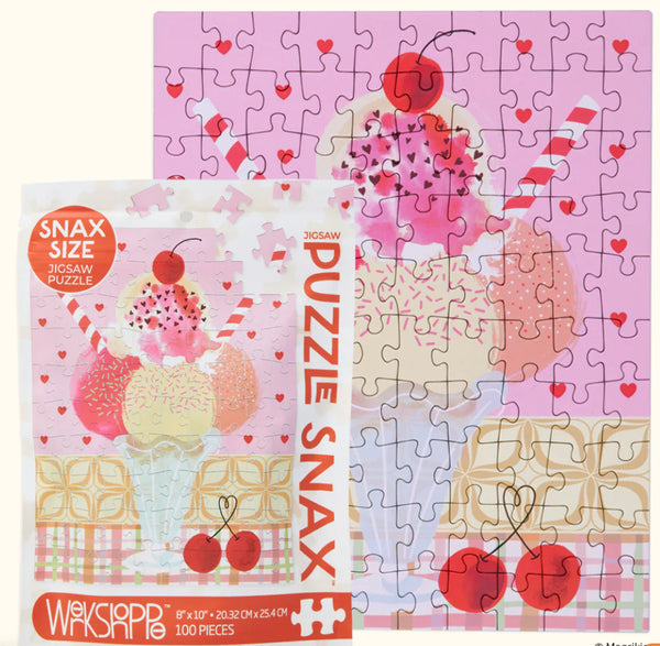 100 PIECE PUZZLE SNAX for kids 7+ - Jilly's Socks 'n Such