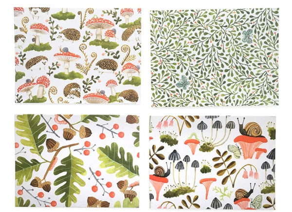 Kirsten Sevig Woodland notecards - Jilly's Socks 'n Such