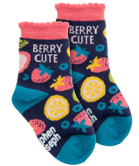Toddler socks by Stephen Joseph - “Fruit”