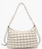 Jacqueline Quilted Satchel/Shoulder Bag