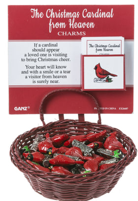 The Christmas Cardinal from Heaven Charm