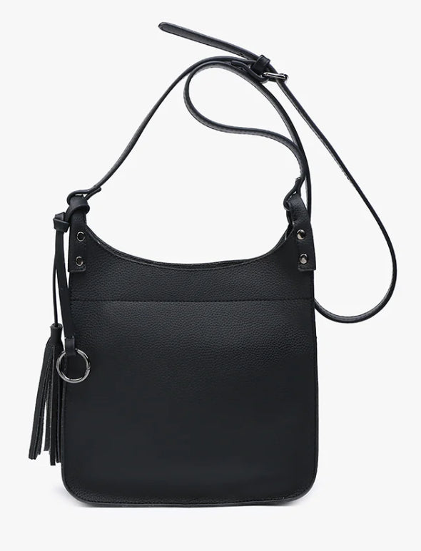 Jen & Co “Lucinda” vegan square ccrossbody - 3 colors - Jilly's Socks 'n Such