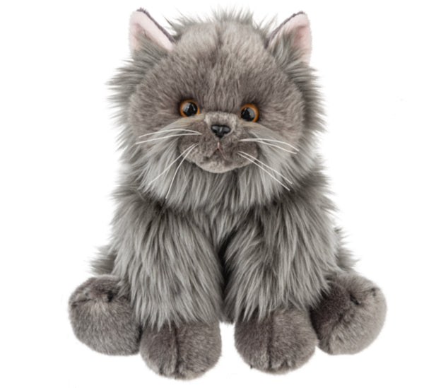 12” Heritage Grey Persian Cat - Jilly's Socks 'n Such