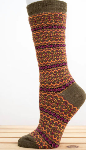 Women’s  Alpaca Socks - Alhambra -2 colors