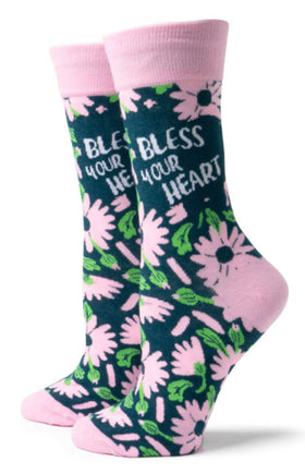 Women's “Bless Your Heart” Socks