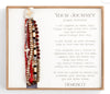 Your Journey Garnet Adjustable Beaded Prayer Bracelet 7