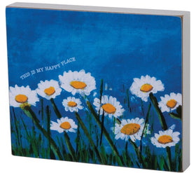 THIS IS MY HAPPY PLACE Box Sign