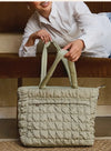 Jen & Co “Kelly” Vegan Puffer Convertible tote/crossbody - Jilly's Socks 'n Such
