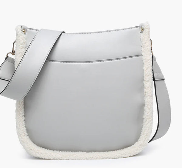 Chloe Teddy Crossbody - Jilly's Socks 'n Such