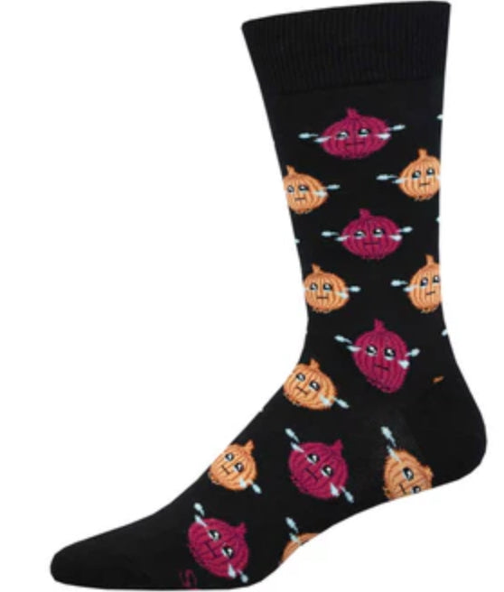 Men's Crying Onion Socks - Jilly's Socks 'n Such
