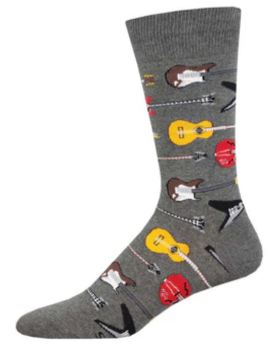 Men's Guitar Riff Socks