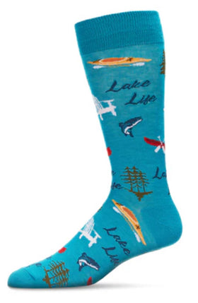 Men’s Lake Life Bamboo Socks