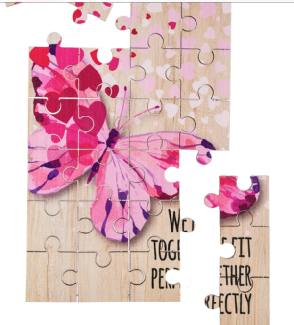 Postal Puzzles Valentine’s day/love - 3 styles - Jilly's Socks 'n Such