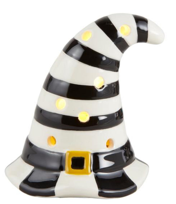 Halloween Witch Hat light up sitter - Jilly's Socks 'n Such