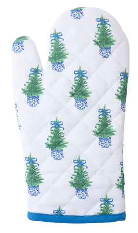 Mary Square “Fancy + Festive” Oven Mitt