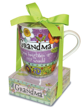 Mug and Notepad gift set - Grandma