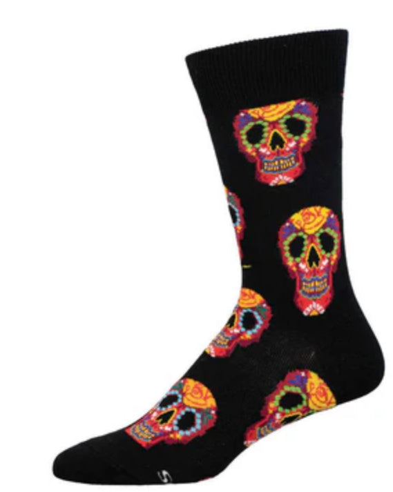 Men's DIA DE LOS MUERTOS SKULL  Socks