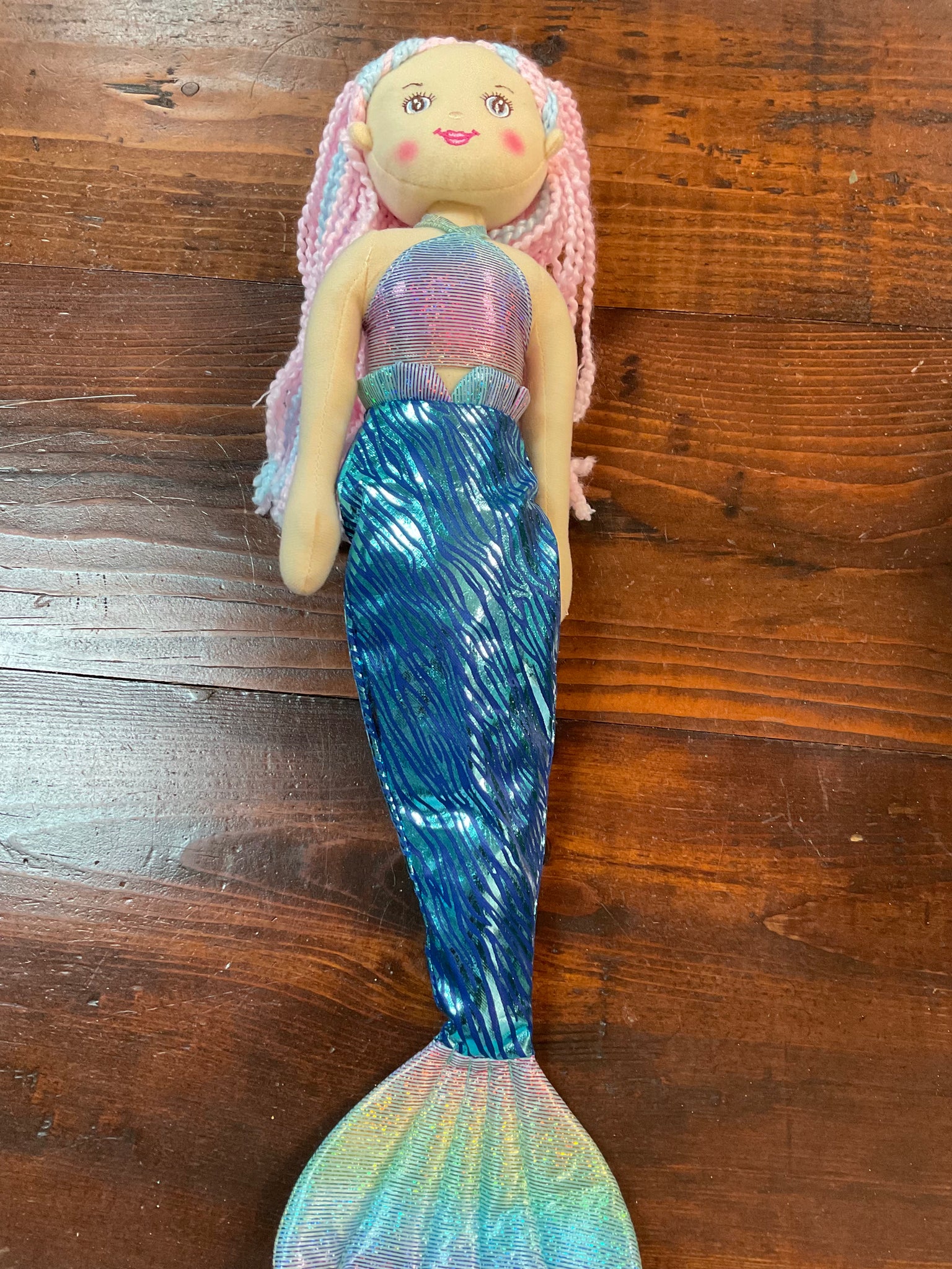 Stuffed Plush Mermaid Gift– Jilly's Socks 'n Such Stuffed Plush Mermaid Gift– Jilly's Socks 'n Such