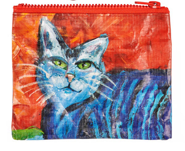 Zipper Wallet - Colorful Cat - Jilly's Socks 'n Such
