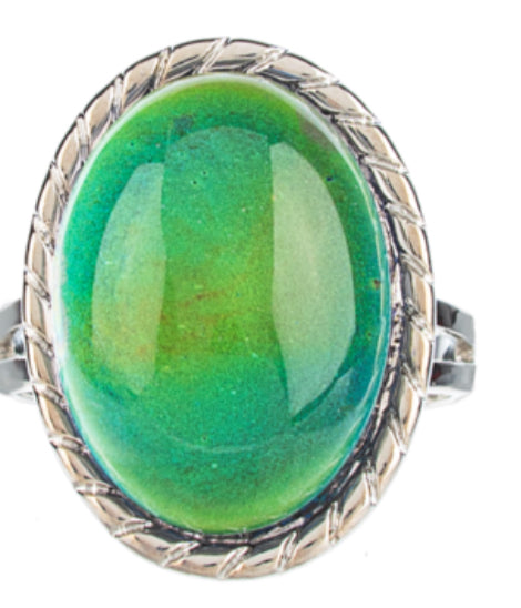 Mood Ring with Explanation Card– Jilly's Socks 'n Such