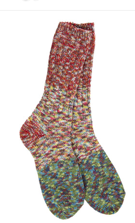 Women's World's Softest Socks - Carousel CB Multi