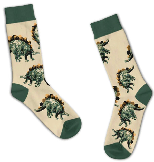 Stegasaurus Socks - Unisex - Jilly's Socks 'n Such