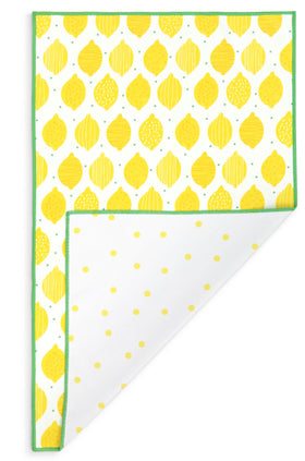 Lemons Absorbent Reversible Towel - 18x30in by Demdaco