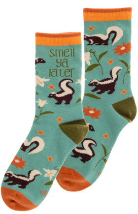 Women’s Karma socks-“smell ya later”
