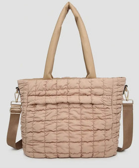 Jen & Co “Kelly” Vegan Puffer Convertible tote/crossbody