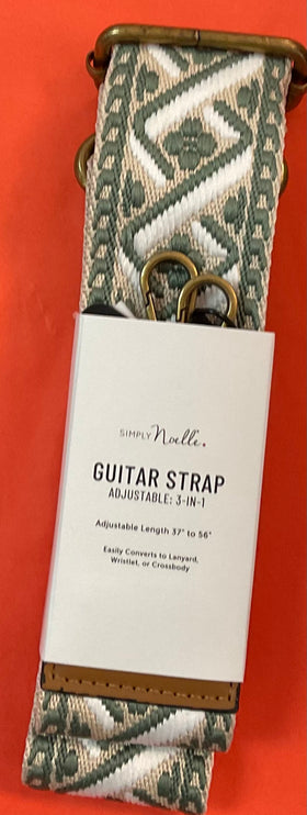 Adjustable 3-in-1 Guitar Purse Strap - 6 designs
