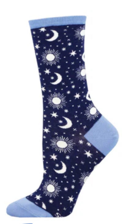 Women’s Moon Child Sock - Jilly's Socks 'n Such