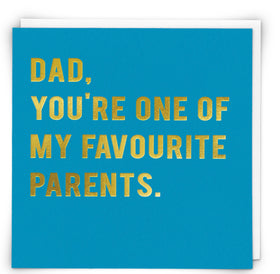 “Dad, you’re one of my favorite parents” Cloud Nine Card