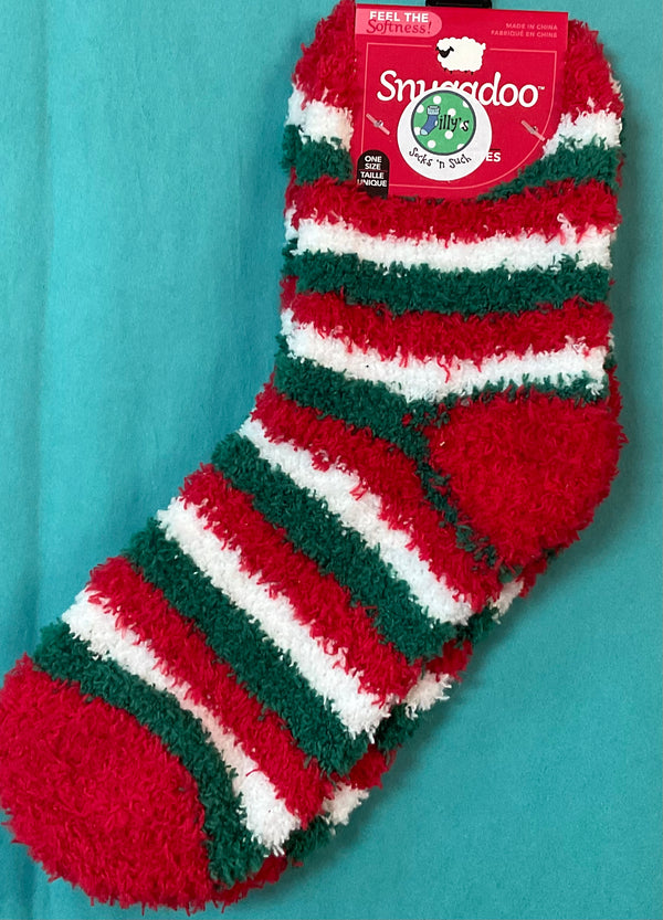 Kid’s Holiday fuzzy socks - Jilly's Socks 'n Such