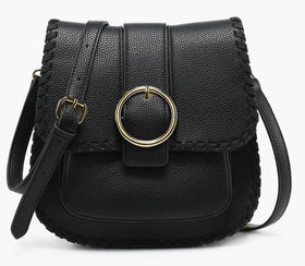Sandra Vegan Buckle Crossbody